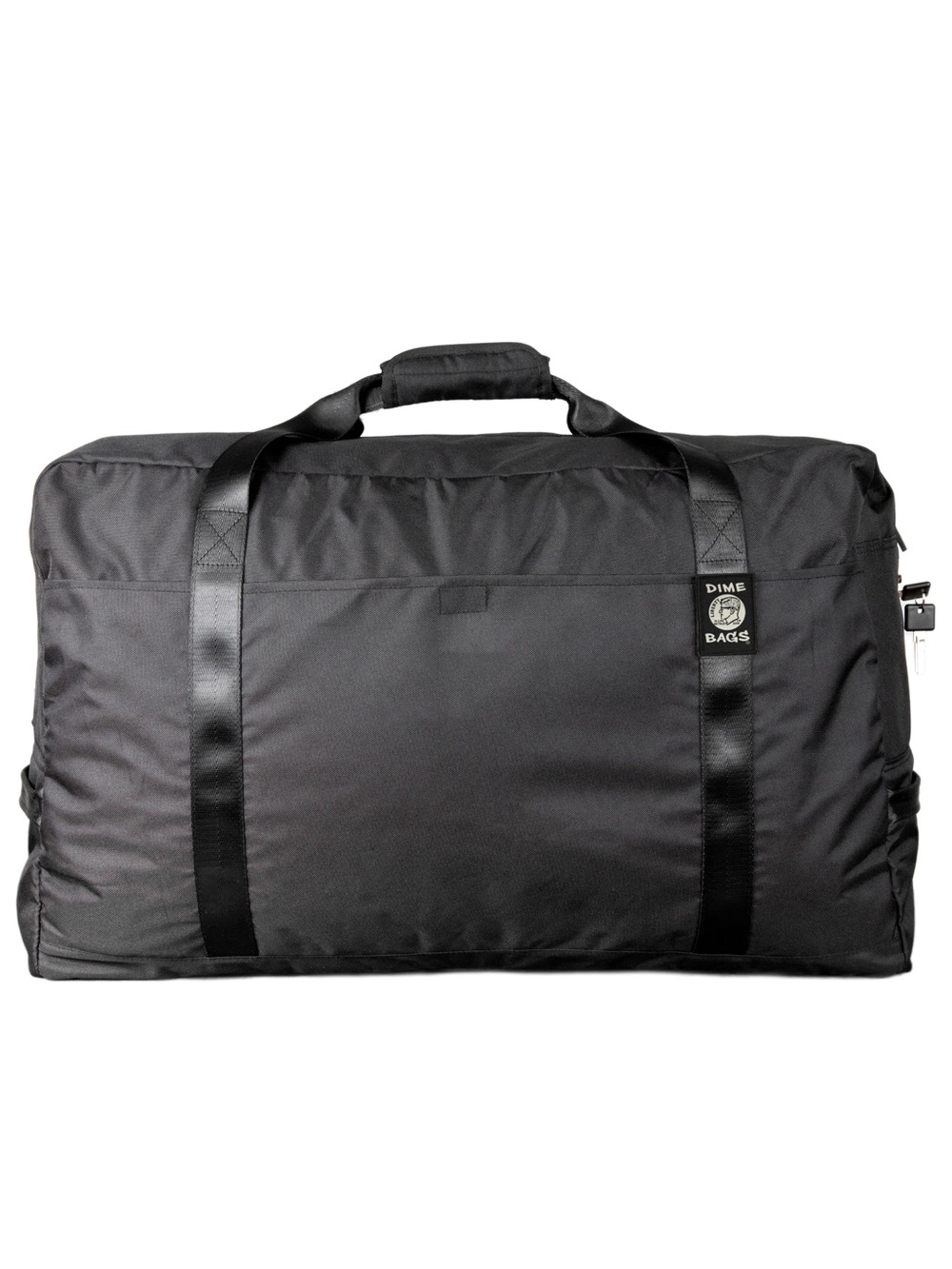 DIME BAGS “Cleaner” Black Odor Sealing Lockable Duffel Bag w Key - New